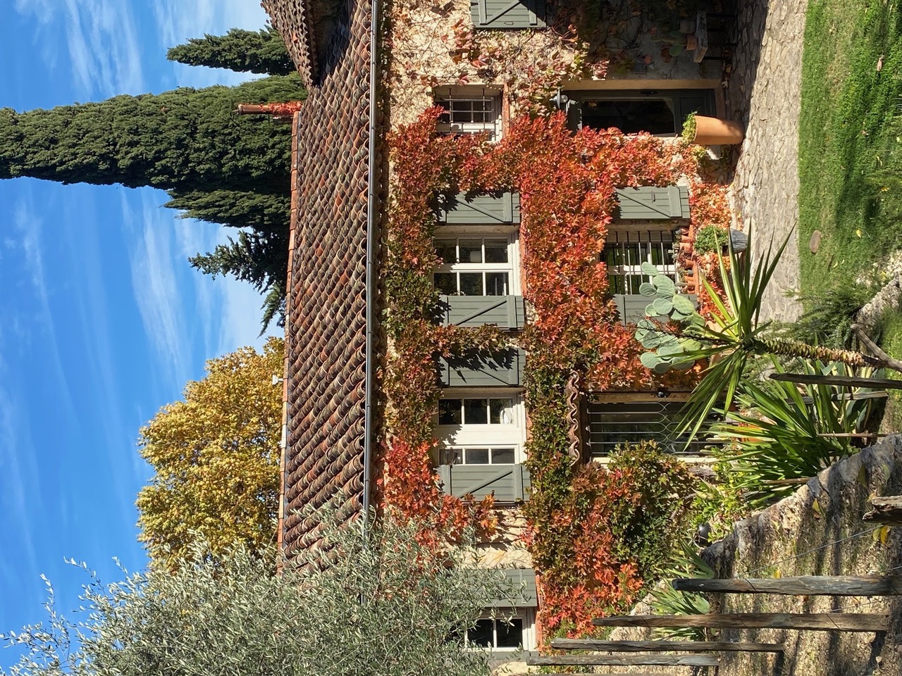 Le jardin en automne